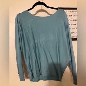 Teal dressy sweater